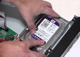 Installing a WD Purple hard drive into a CCTV DVR unit